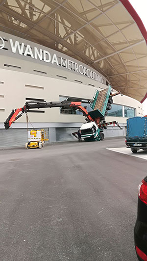 Placas estabilizadoras para grúas Lodax