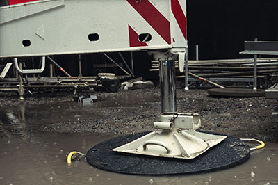 Placas estabilizadoras para grúas Lodax